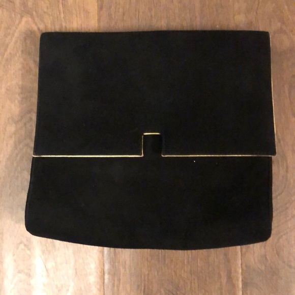 Timothy Hitsman leather suede clutch - Picture 1 of 7